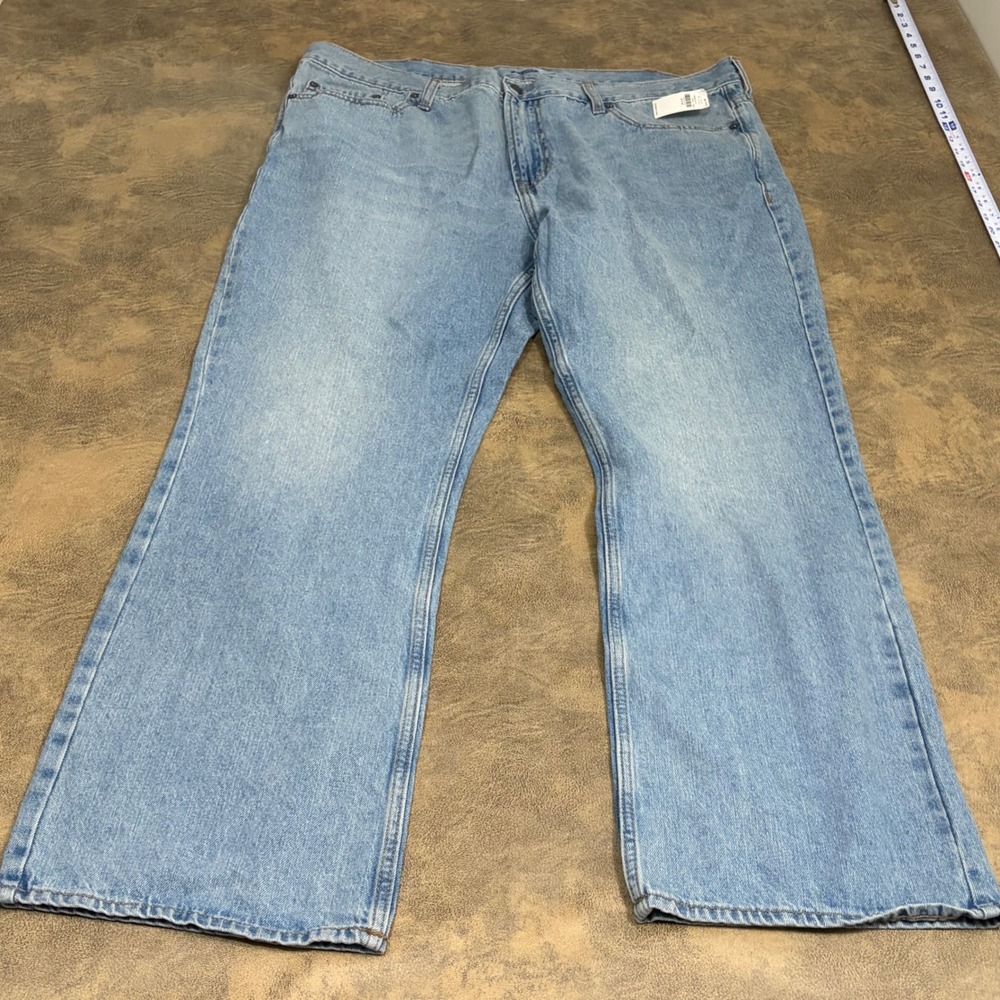 Old Navy Boot-Cut Jeans Mens 42x30 Light Wash Denim 5-Pocket Classic 392622-01-1